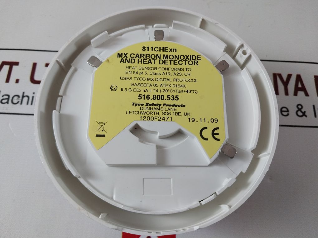 Tyco 811 Chexn Mx Carbon Monoxide And Heat Detector