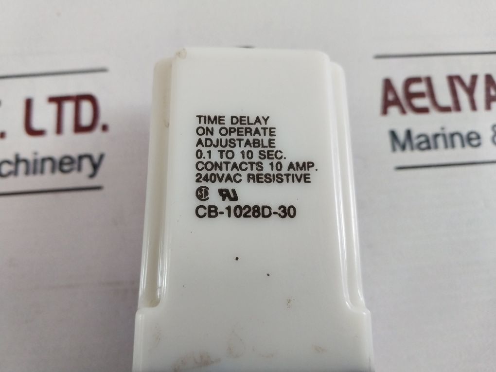 Tyco Electronics Cb-1028D-30 Time Delay On Operate Adjustable 10 Amp