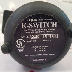 Tyco Ks011D31 Industrial Control Equipment Position Indicating Switch