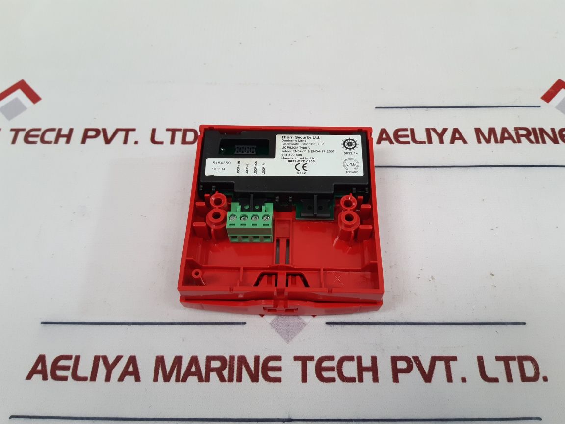 Tyco Mcp820M Manual Call Point