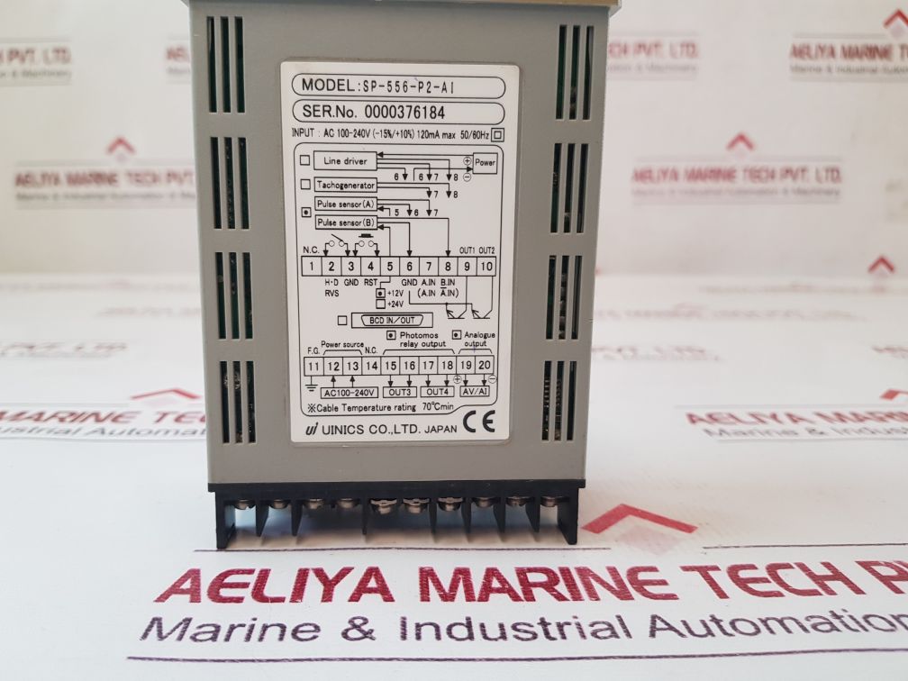 Uinics Sp-556-p2-ai Pulse Input Indicator 100-240V Ac