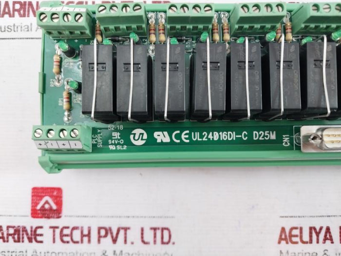 Ul Automation Ul24D16Di-c D25M 16-channel Relay Interface Module