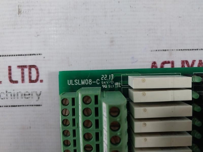 Ul Automation Ulslm08-c 8-channel Relay Module Um 108-sefer