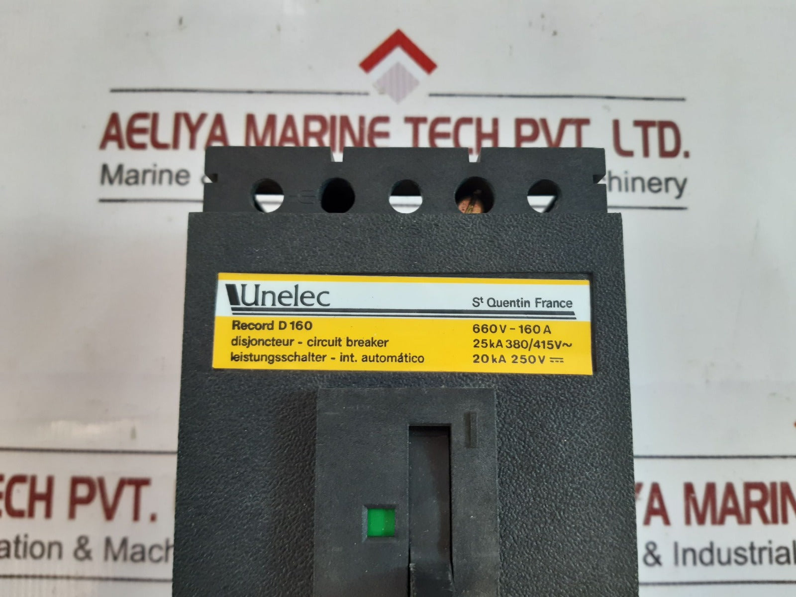 Unelec Record D 160 Moulded Case Circuit Breaker 660V 160A