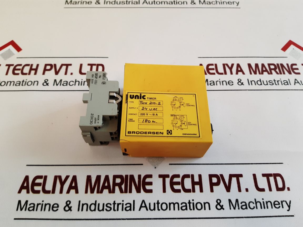 Brodersen Unic Twh 210.2 Timer Twh-off Delay With Base