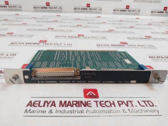 Unico 310-263 8/16 Channel Analog To Digital Interface Assembly, Rev: 2