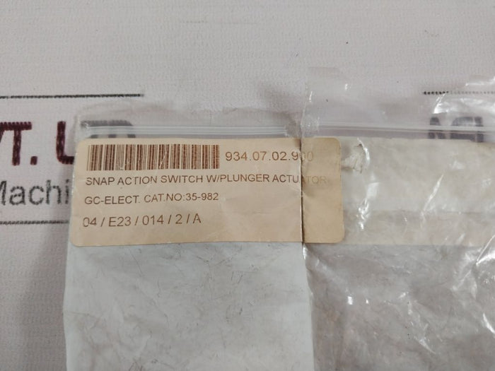 Unimax HB02594 Snap Action Switch