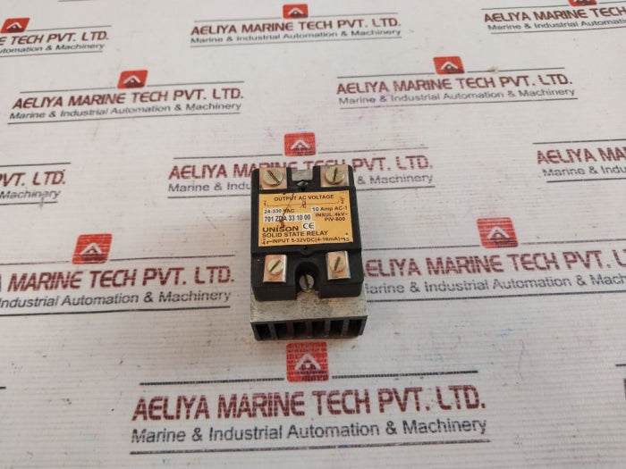 Unison 701 Zda 33 10 00 Solid State Relay 10A 5-32 Vdc