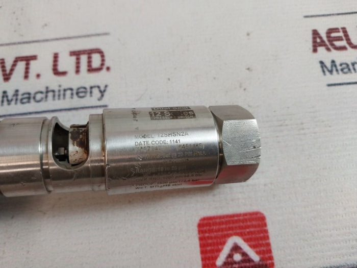 United Electric 12Shsn2A Pressure Switch 10 To 25Psi