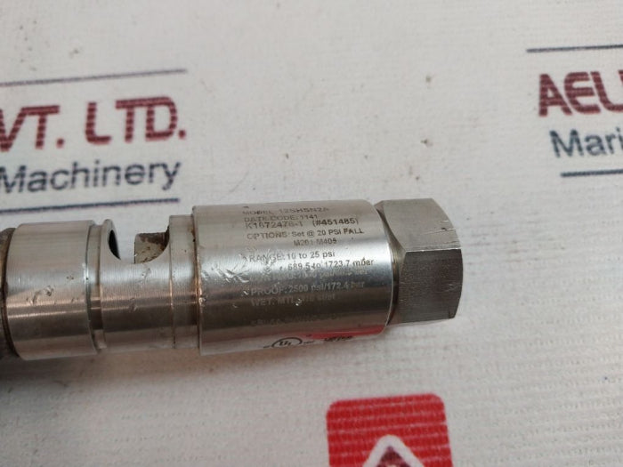 United Electric 12Shsn2A Pressure Switch 10 To 25Psi