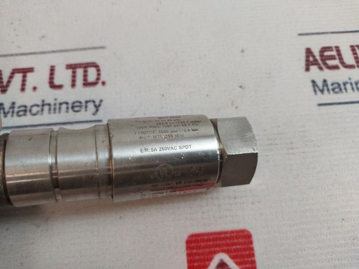 United Electric 12Shsn2A Pressure Switch 10 To 25Psi