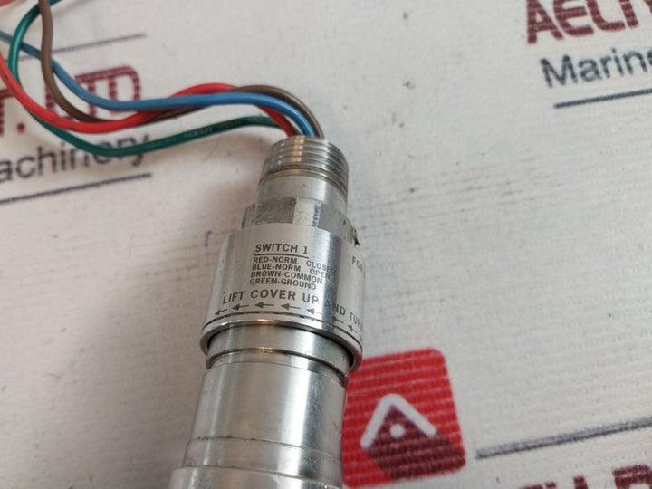 United Electric 12Shsn2A Pressure Switch 10 To 25Psi