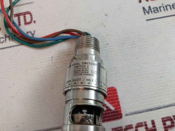 United Electric 12Shsn2A Pressure Switch 10 To 25Psi