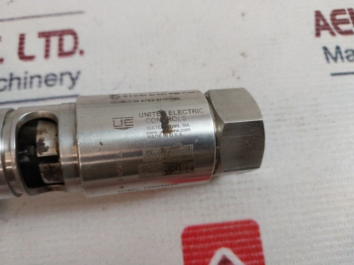 United Electric 12Shsn2A Pressure Switch 10 To 25Psi