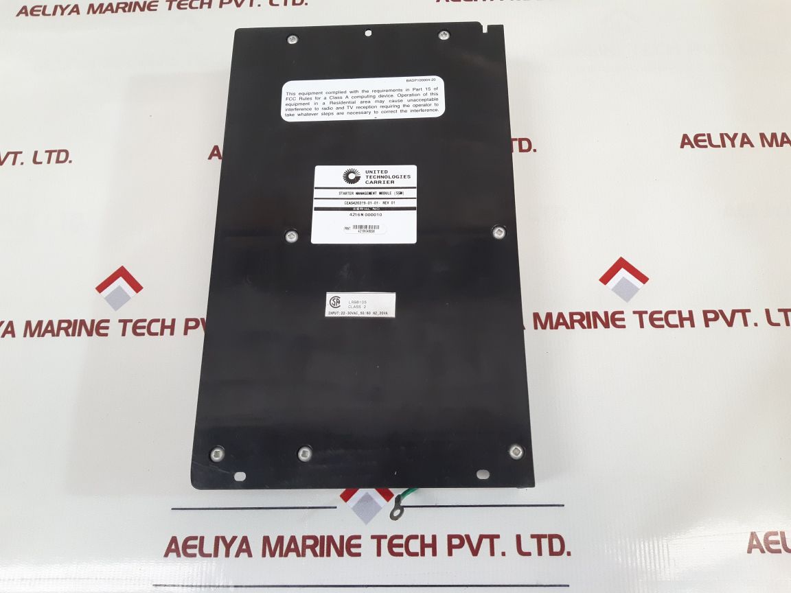 United technologies carrier ces0121319-01 starter management module - Aeliya Marine Tech