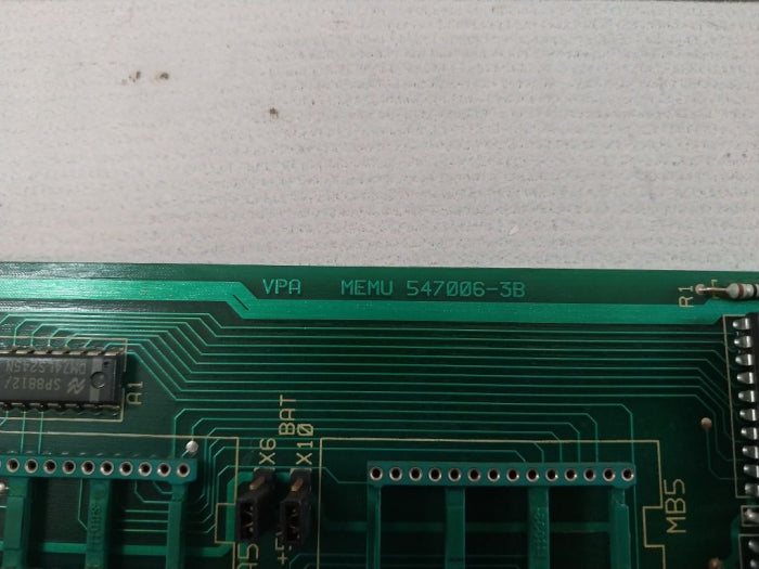 Valmet Automation 547006-3B Memory Board