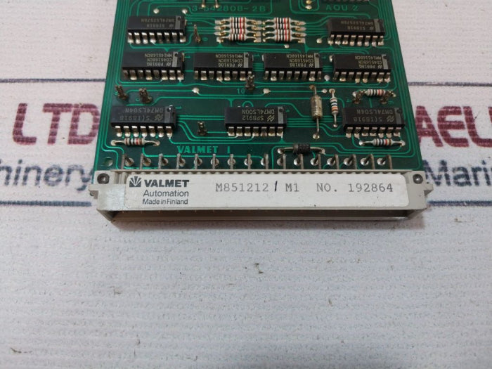 Valmet Automation Aou2 Printed Circuit Board 3-542808-2B/3-542808-2A