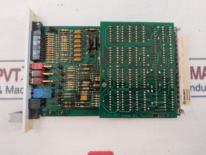 Valmet Automation Bcu 543616-4B/543616-4A Pcb Card
