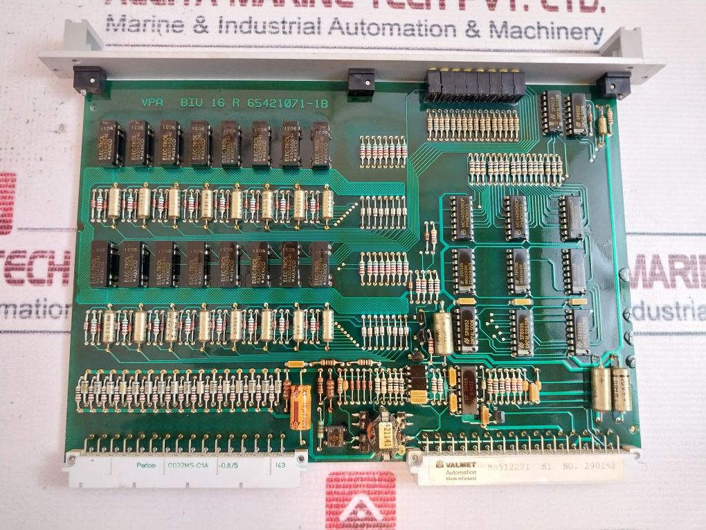 Valmet BIU 16R Printed Circuit Board M8512271 65421071-1A 65421071-1B