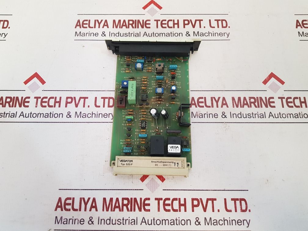 Vega Vegator 525F Rule Card