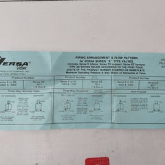 Versa E5Sm-3201-34-l14-pc-st-xx-d024 Solenoid Valve