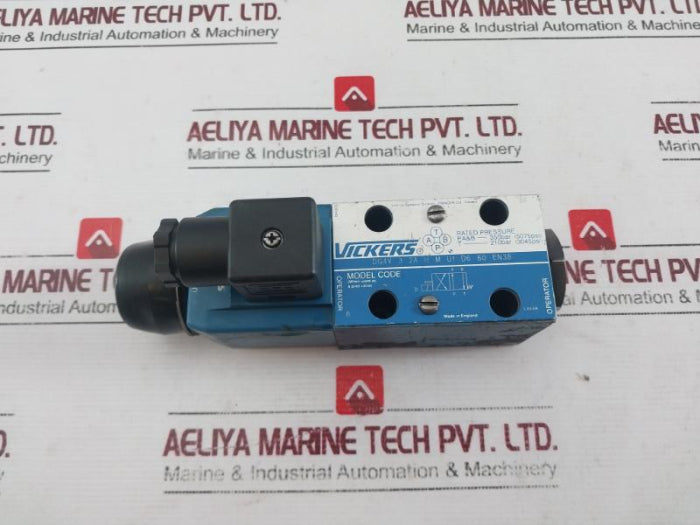 Vickers Dg4V 3 2A H M U1 D6 60 En38 Directional Control Valve 350Bar(5075 Psi)