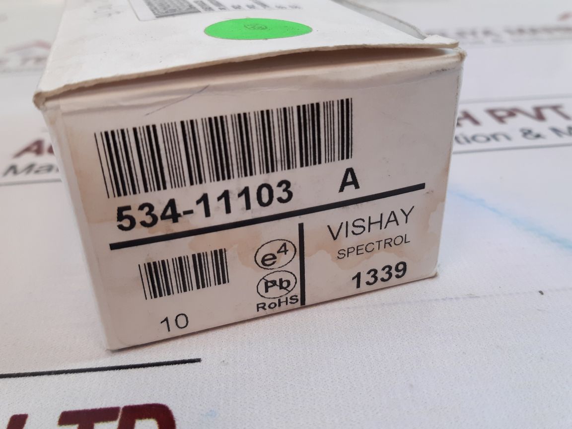 Vishay 534-11103 Potentiometer 534B1103Jcb