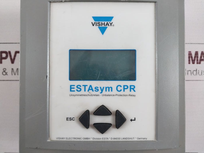 Vishay Esta Sym Cpr Unbalance-protection Relay 50-60Hz