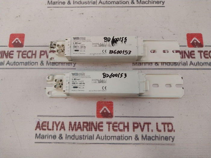 Vossloh Schwabe L80.667 Ballast 80W 220V~ 60Hz