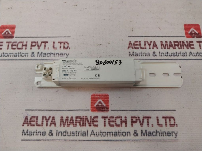 Vossloh Schwabe L80.667 Ballast 80W