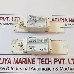 Lot Of 3X Vossloh schwabe l 18/20.722 ballast 166376 230V- 50 HZ TIS 23-2521
