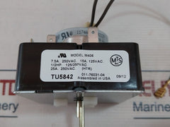 Mallory Tu5842 Timer 230vac 60hz 7.5a 250vac 15a 125vac