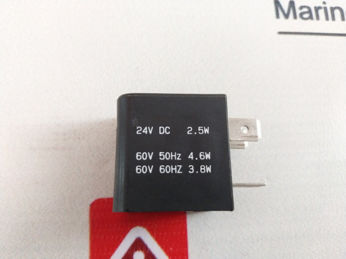 W5078 Solenoid Coil 24V DC 2.5W