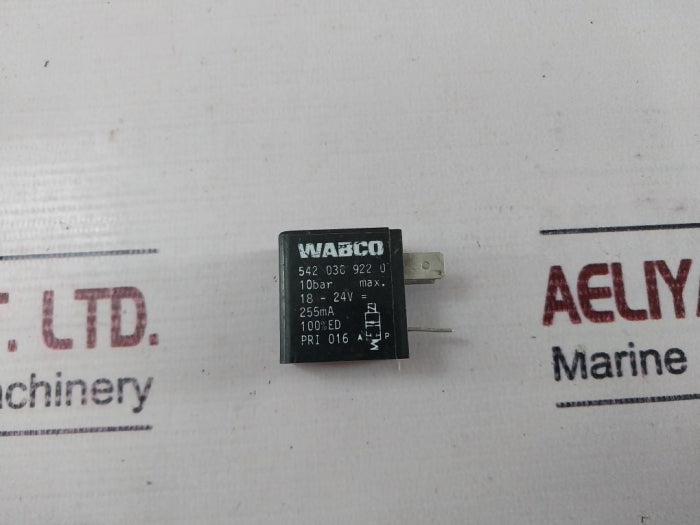 Wabco 542 030 922 0 Solenoid Coil 10Bar 18-24V