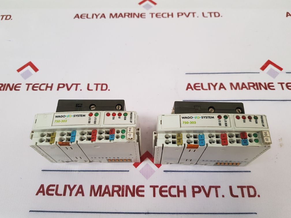 Wago 750-303 Profibus Coupler Module With Connector