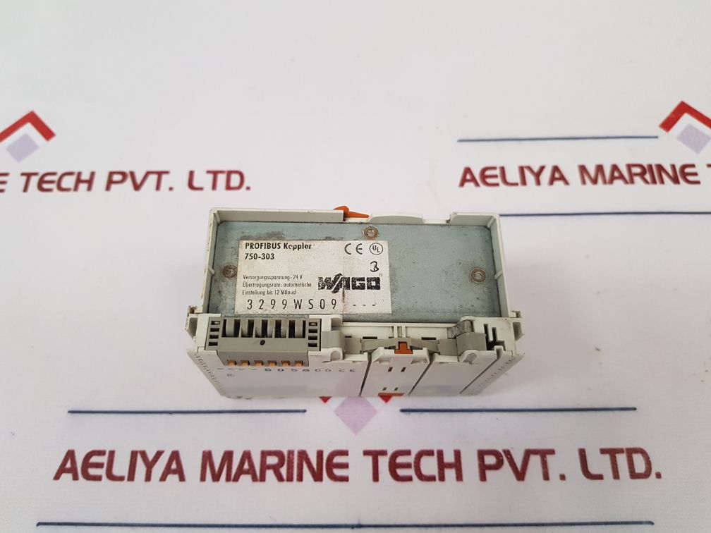 Wago 750-303 Profibus Coupler Module With Connector