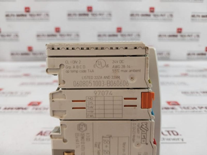 Wago 750-319 Fieldbus Coupler Lonwork 24V Dc 0608051003-b060606