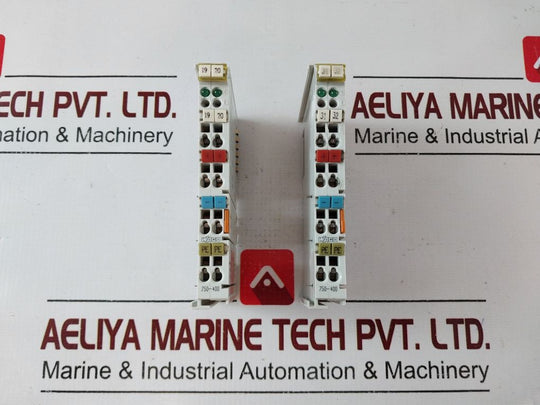 Wago 750-400 I/O Relay Module 24V Dc 4100--04----03
