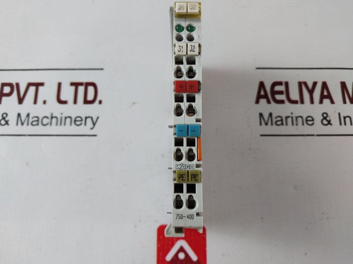 Wago 750-400 I/O Relay Module 24V Dc 4100--04----03