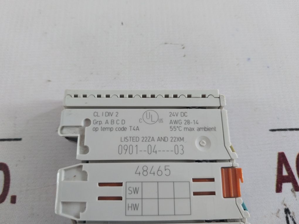 Wago 750-400 Digital Input Module 0901--04----03