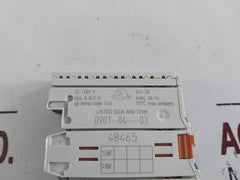 Wago 750-400 Digital Input Module 0901--04----03