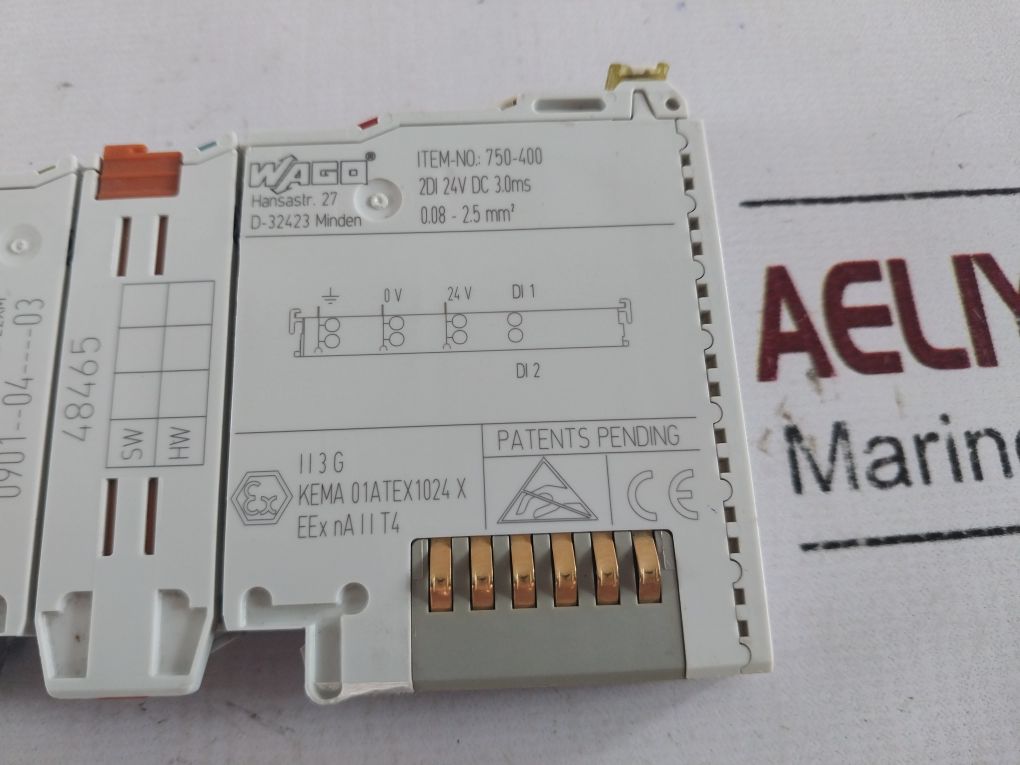 Wago 750-400 Digital Input Module 0901--04----03