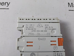 Wago 750-401 Digital Input Module 2506--06----03