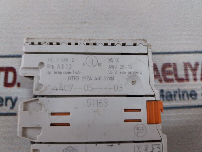 Wago 750-415 Digital Input Module Temp 55°C