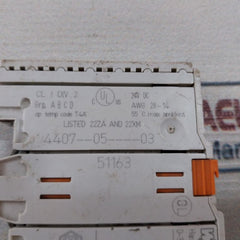 Wago 750-415 Digital Input Module Temp 55°C