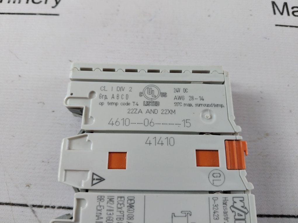 Wago 750-430 Digital Input Module 8Di 24V Dc 3.0Ms