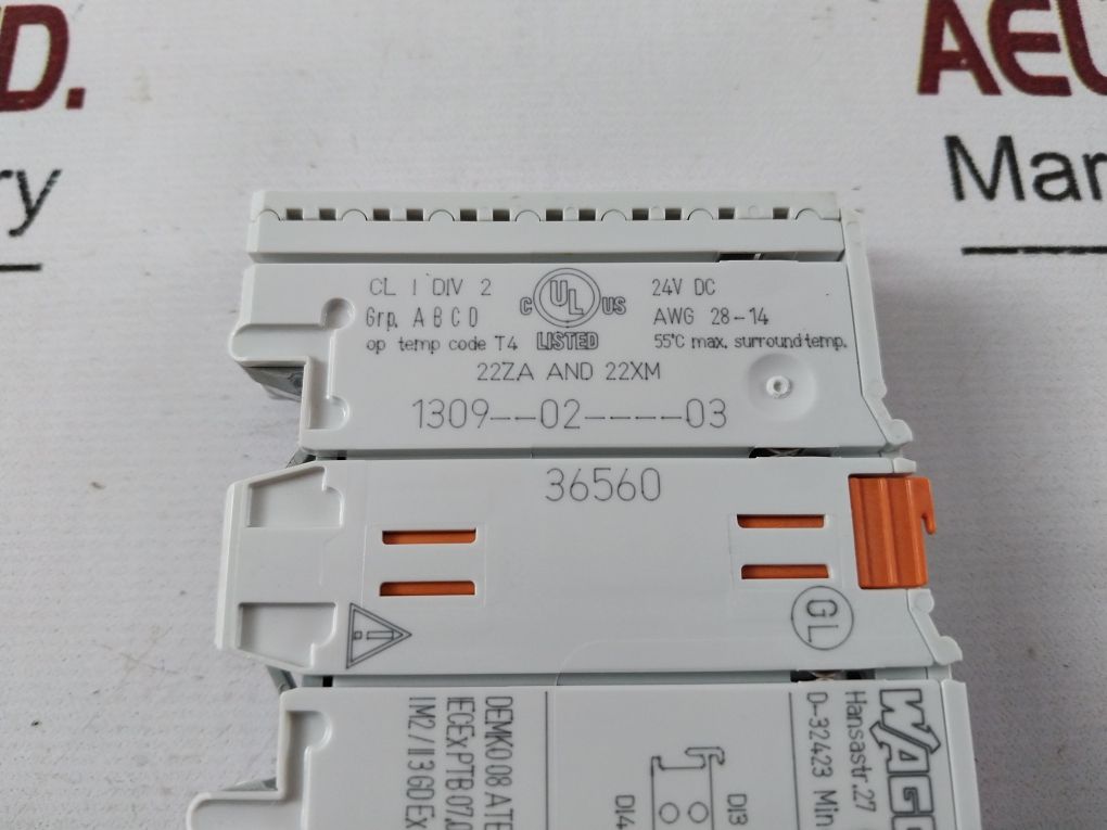 Wago 750-432 Digital Input Module 1309--02----03