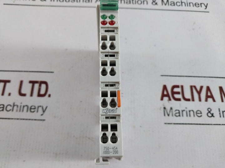 Wago 750-454/000-200 2-channel Analog Input Module 45053005----04