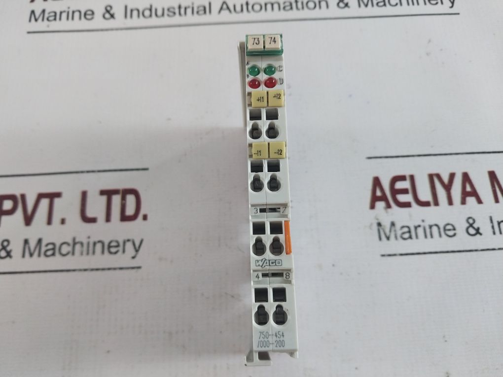 Wago 750-454/000-200 2-channel Analog Input 4-20Ma