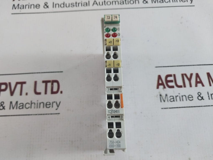 Wago 750-454/000-200 2-channel Analog Input 4-20Ma